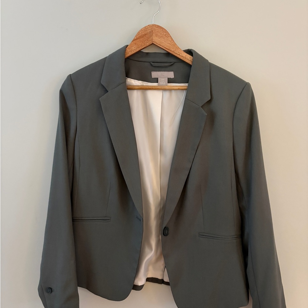 H&M Sage Green Blazer
